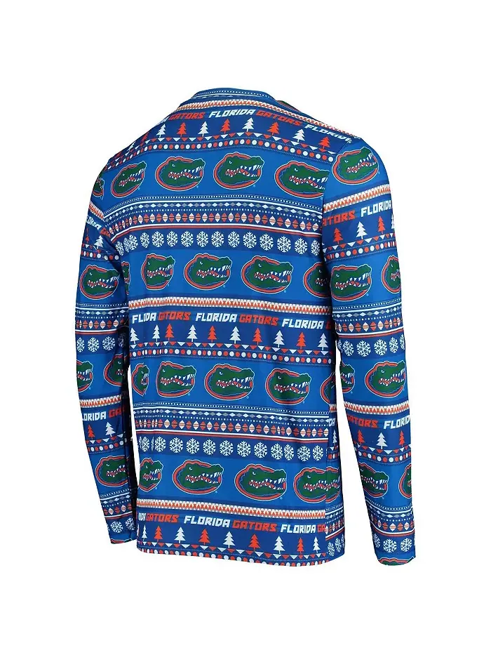 Мужской вязаный комплект Florida Gators с длинными рукавами и брюками Concepts Sport — изображение 3 из 4