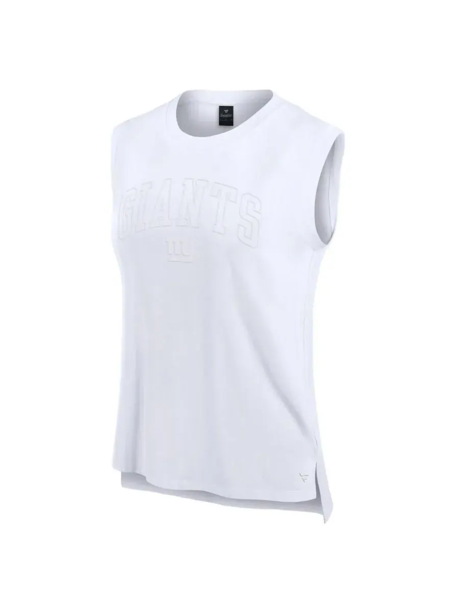 Fanatics Женская белая майка New York Giants Studio Gym — изображение 2 из 3, белый