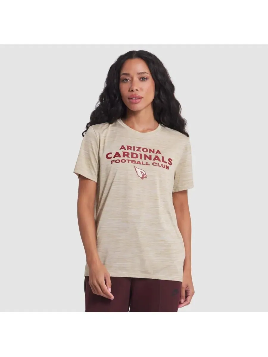 Женская футболка Natural Arizona Cardinals 2025 Rivalries Collection Sideline Velocity Dri-FIT Nike — изображение 1 из 5