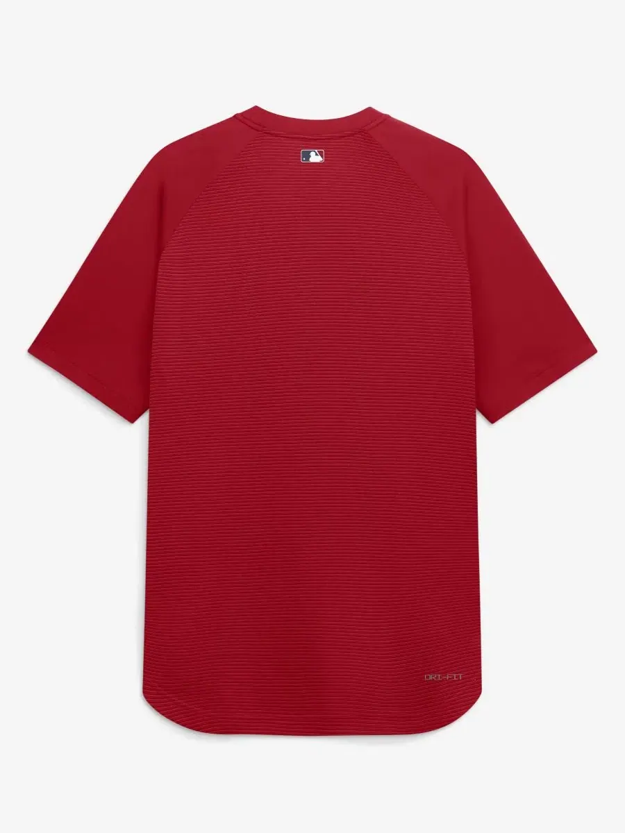 Бейсбольный топ Nike Cincinnati Reds с рукавом реглан — изображение 3 из 5, красный
