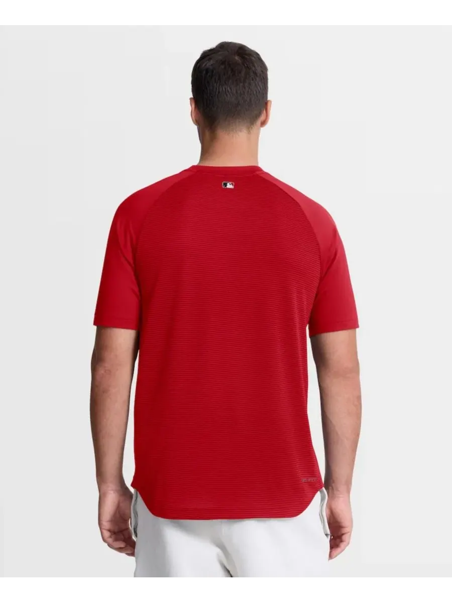 Бейсбольный топ Nike Cincinnati Reds с рукавом реглан — изображение 4 из 5, красный
