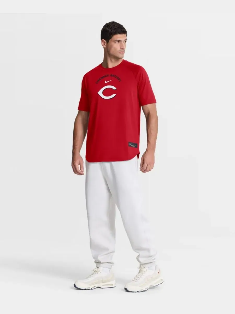 Бейсбольный топ Nike Cincinnati Reds с рукавом реглан — изображение 5 из 5, красный