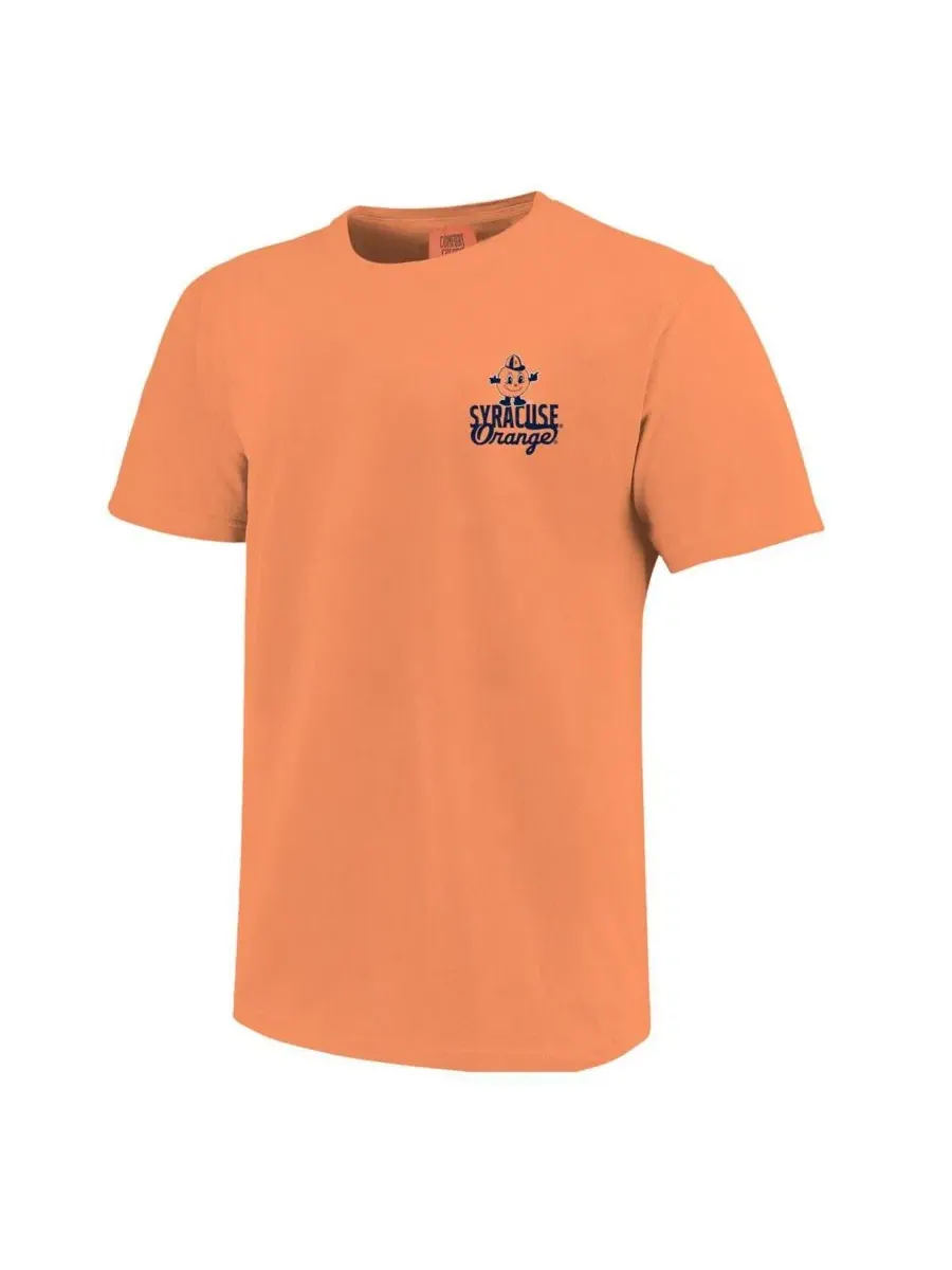 Футболка с принтом Syracuse Orange Comfort Colors Mascot Overlay Image One — изображение 2 из 3, оранжевый