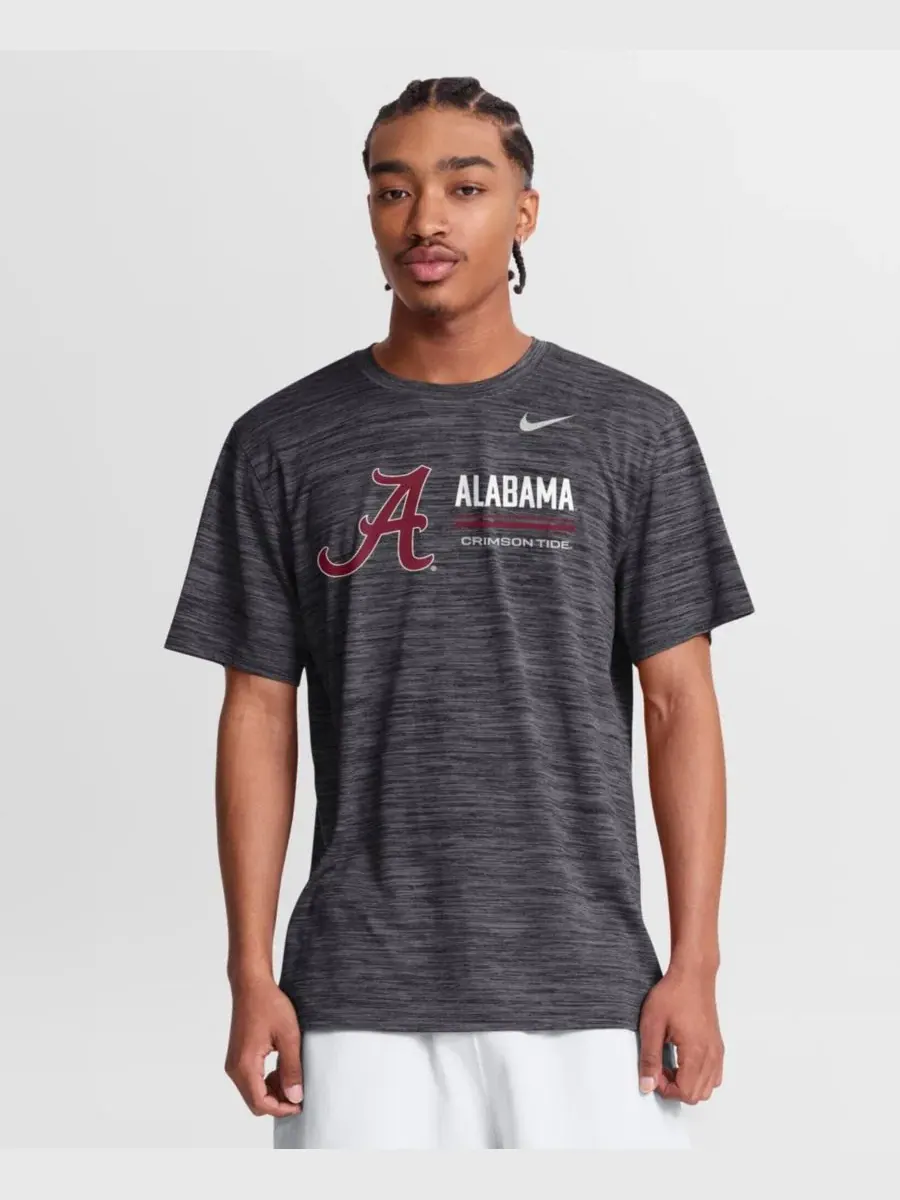 Футболка с принтом Sideline Velocity Dri-FIT Nike — изображение 1 из 5, серый