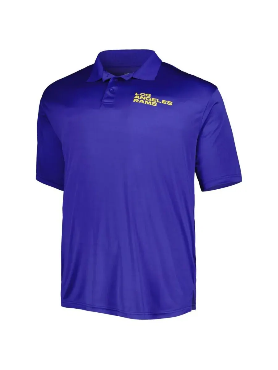 Fanatics Мужской комплект из двух однотонных поло-рубашек Los Angeles Rams королевского синего и — изображение 3 из 4, белый