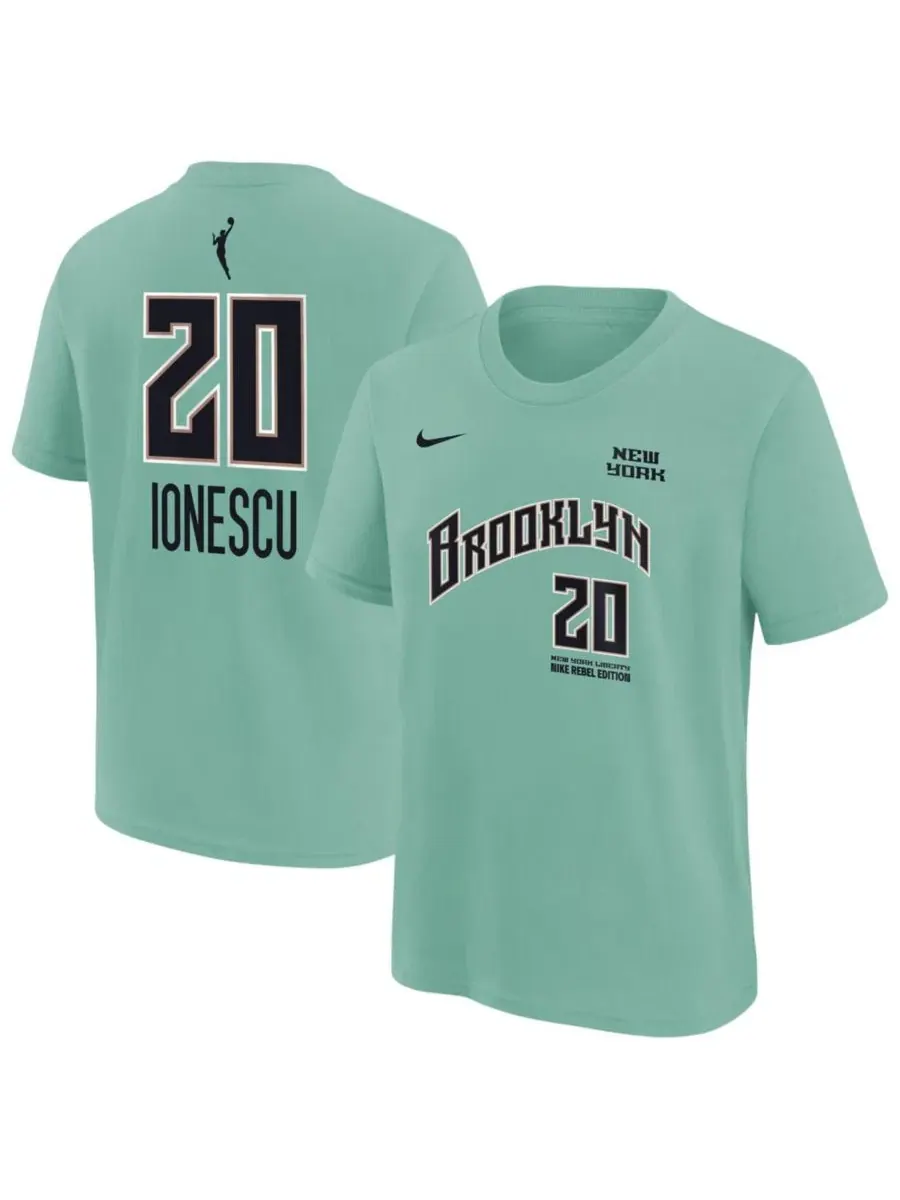 Футболка с принтом Sabrina Ionescu Mint Nike — изображение 1 из 3, мята