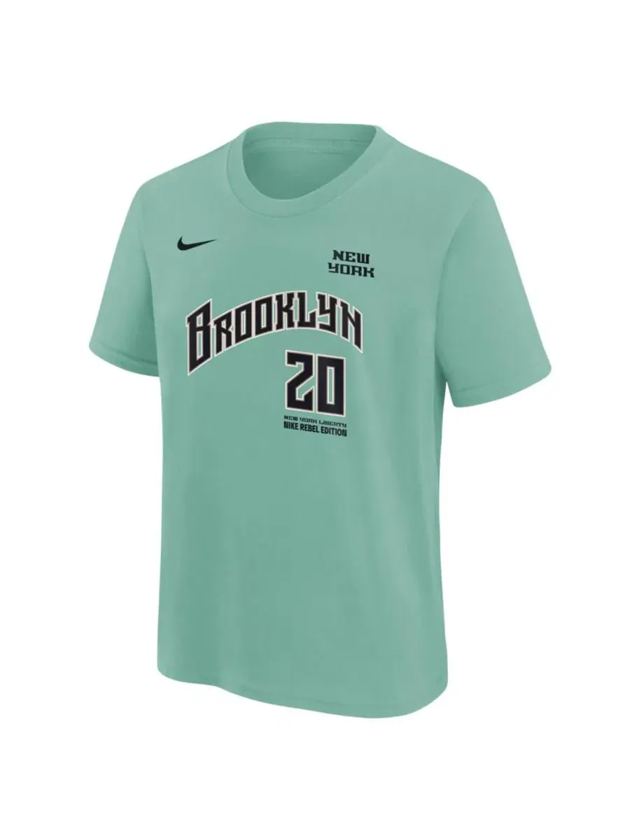 Футболка с принтом Sabrina Ionescu Mint Nike — изображение 2 из 3, мята