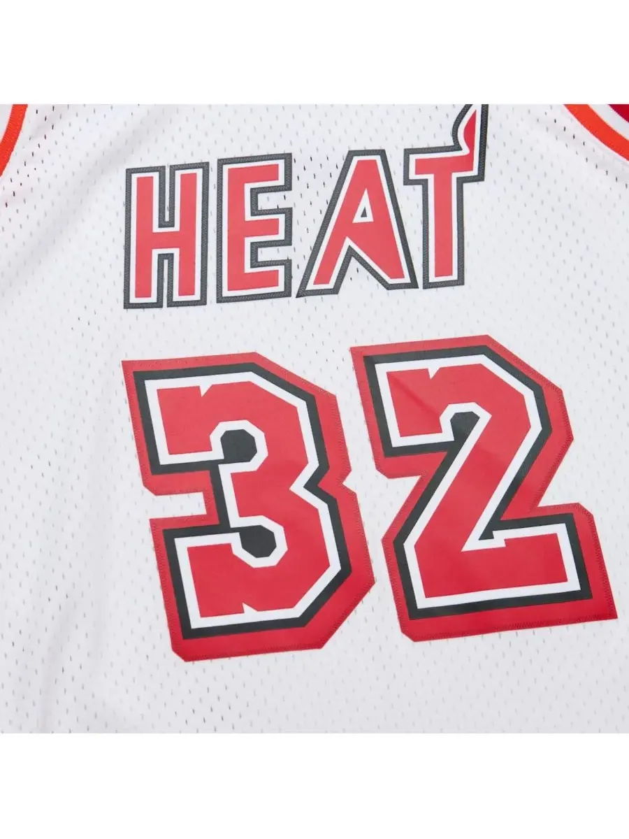 Mitchell & Ness Мужская белая майка Шакила О'Нила "Майами Хит" сезона 2007/08 "Хартвуд Классикс" — изображение 3 из 4, белый