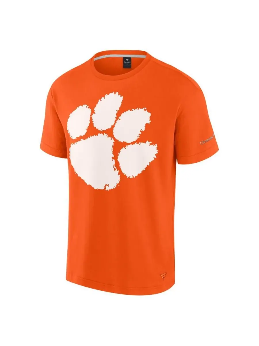 Fanatics Мужская оранжевая футболка с символикой команды Clemson Tigers — изображение 2 из 3, оранжевый