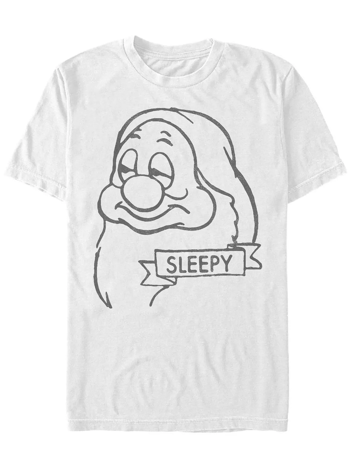 Мужская футболка sleepy с круглым вырезом и короткими рукавами Fifth Sun — изображение 1 из 1, белый