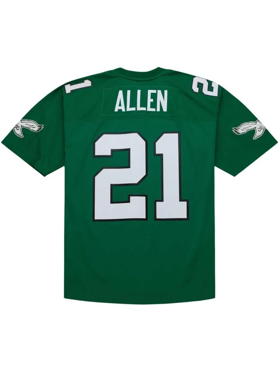 Mitchell & Ness Мужская зеленая реплика футболки Эрика Аллена Келли из команды Philadelphia Eagles — изображение 2 из 4