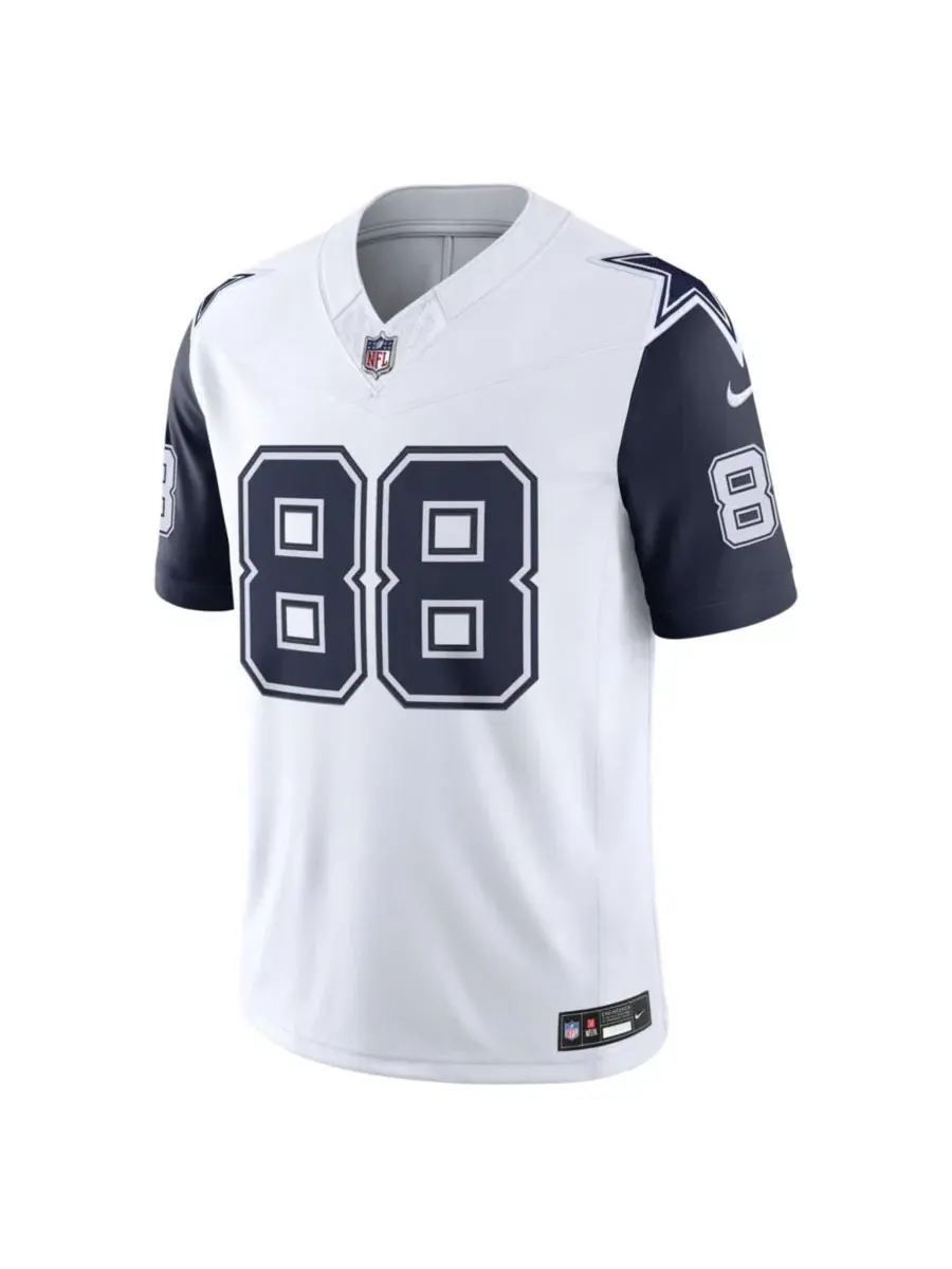 Мужская футболка с длинным рукавом CeeDee Lamb Dallas Cowboys Alternate Vapor F.U.S.E. Stitched — изображение 2 из 3, белый