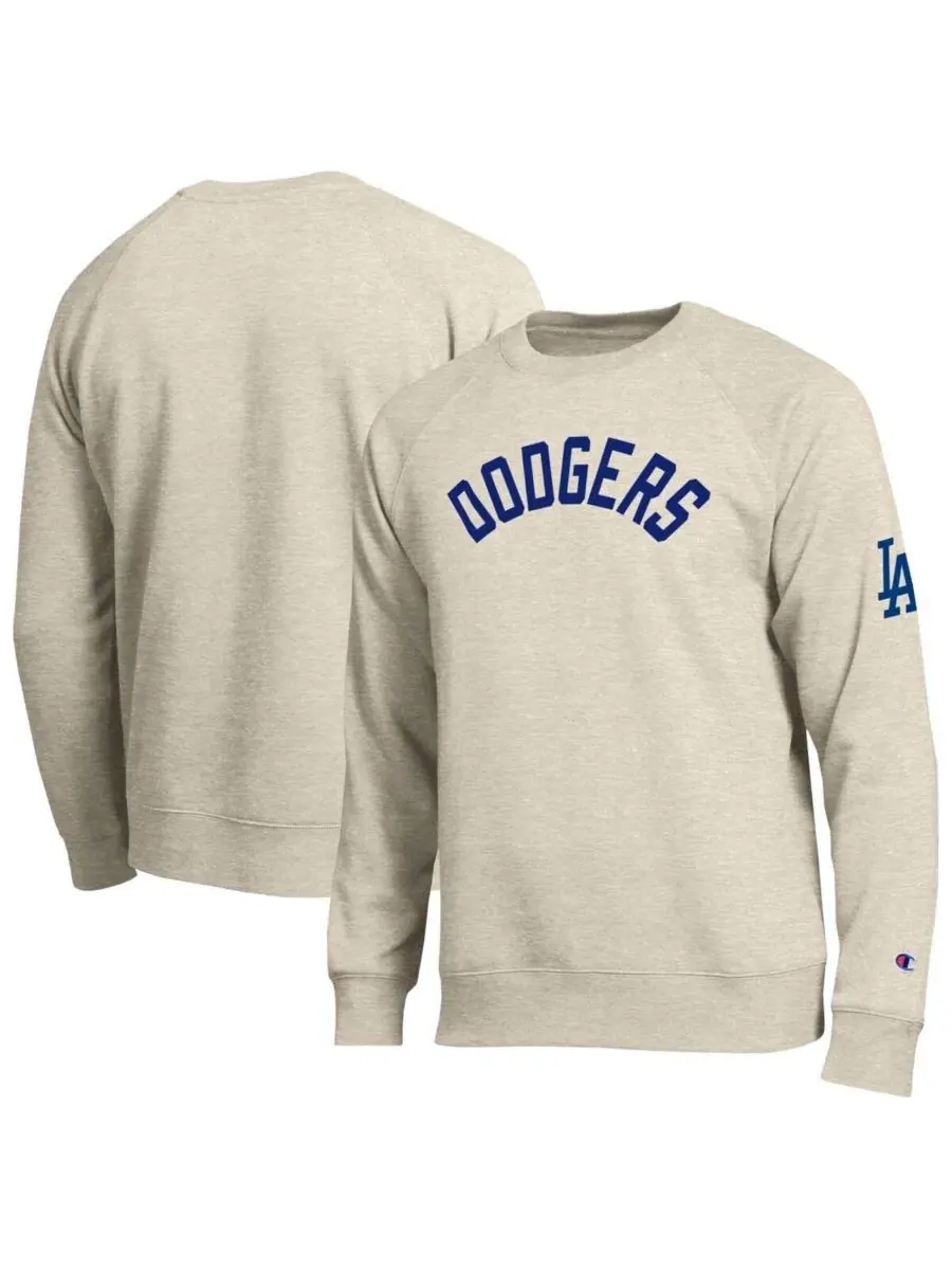 Свитшот реглан с фетровым принтом All-Star Soft Felt Raglan Champion — изображение 1 из 3, овсяный