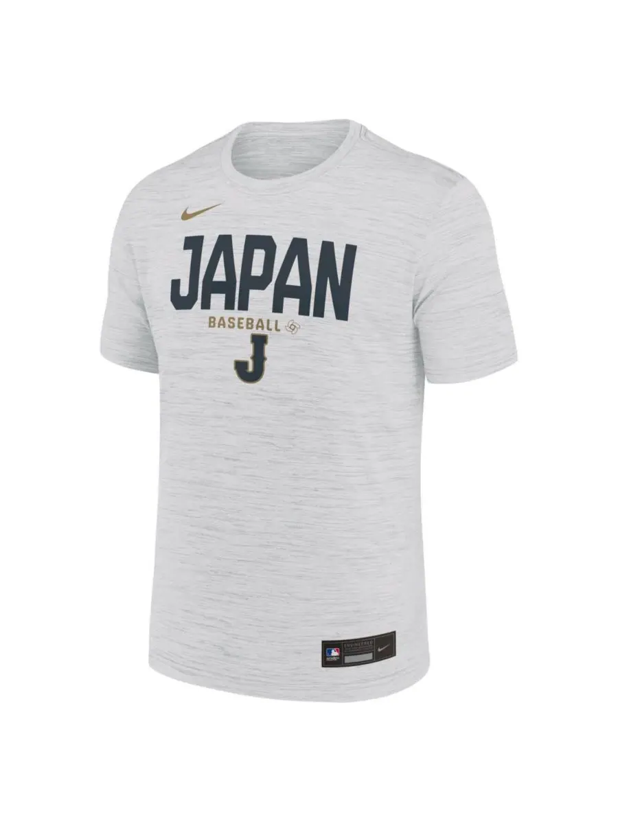 Футболка Nike Japan Baseball Velocity Dri-FIT — изображение 3 из 3, белый