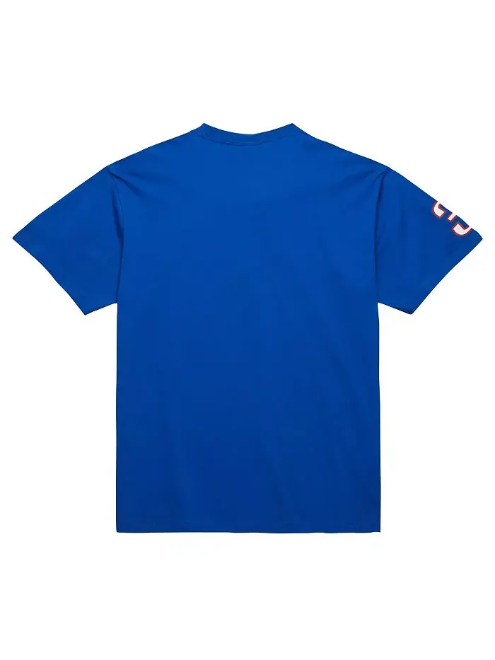 Мужская футболка Philadelphia 76ers с прозвищем Allen Iverson Royal Premium Mitchell & Ness — изображение 3 из 4