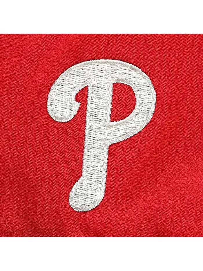 Мужская красная рубашка на пуговицах Philadelphia Phillies Tamiami Omni-Shade Columbia — изображение 3 из 4