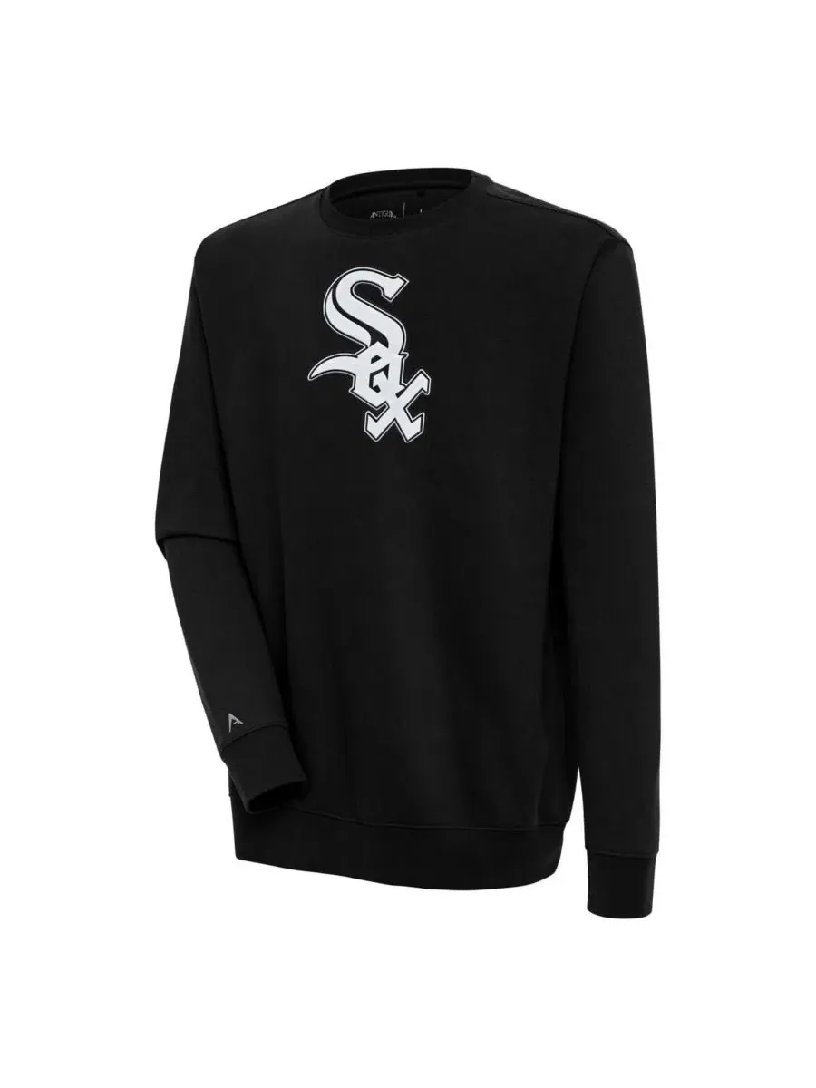 Мужская черная толстовка Chicago White Sox Victory Antigua — изображение 1 из 1, черный