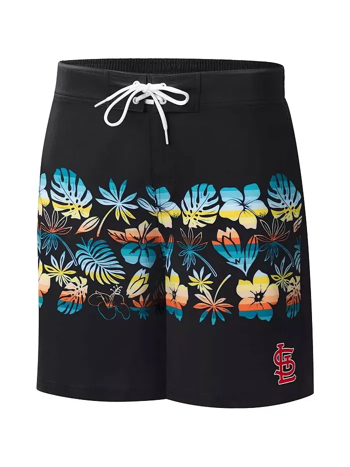 Мужские плавки для плавания Black St. Louis Cardinals Breeze Volley G-III Sports by Carl Banks — изображение 3 из 3
