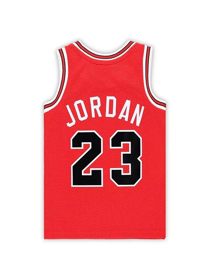 Детская аутентичная баскетбольная майка Chicago Bulls 1984/85 Hardwood Classics Майкл Джордан в — изображение 2 из 3