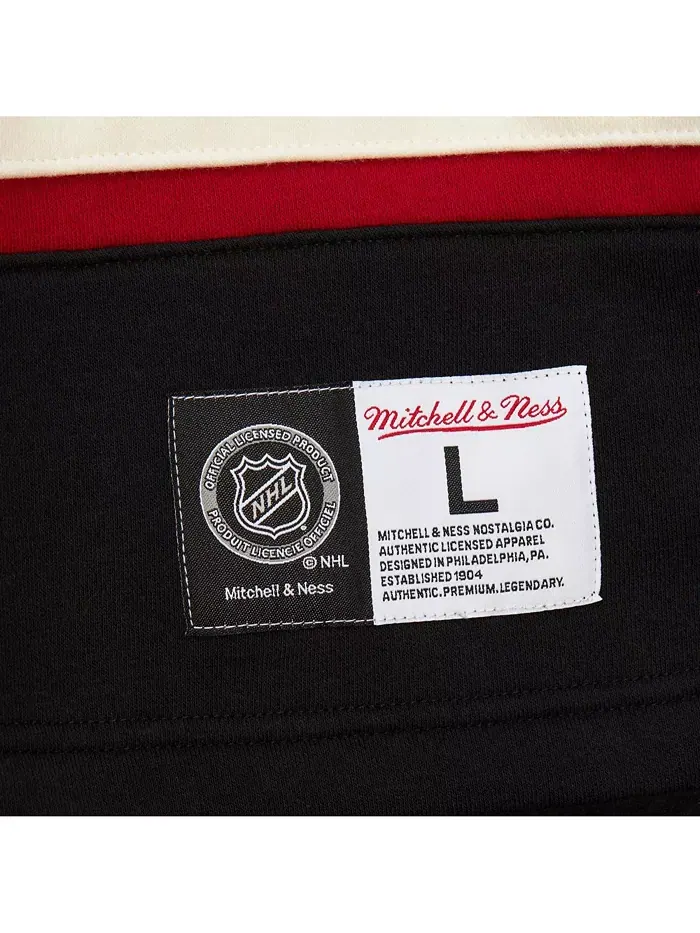 Мужская красная толстовка New Jersey Devils Heritage на шнуровке Mitchell & Ness — изображение 3 из 5