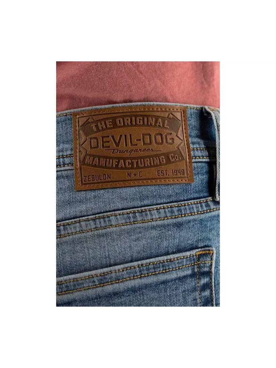 Мужские свободные прямые джинсы Devil Dog, Bayboro — изображение 6 из 7