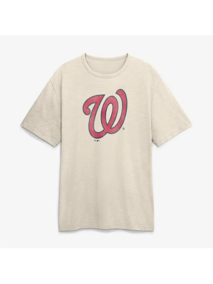 Мужская кремовая футболка с логотипом стадиона Washington Nationals Fanatics — изображение 1 из 2, бежевый