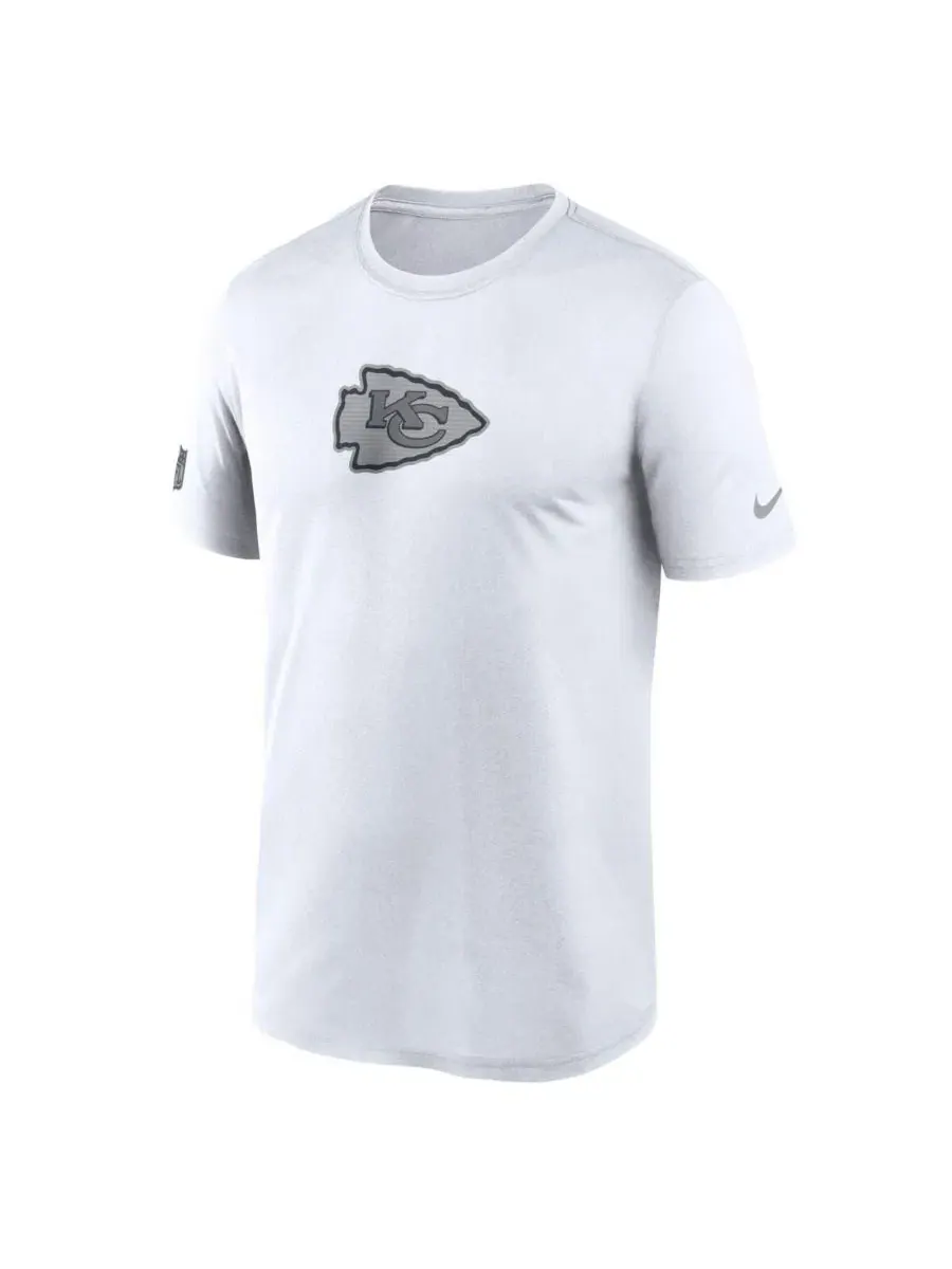 Футболка с коротким рукавом Kansas City Chiefs Sideline Lead The Charge Legend Dri-FIT Nike — изображение 1 из 5, белый