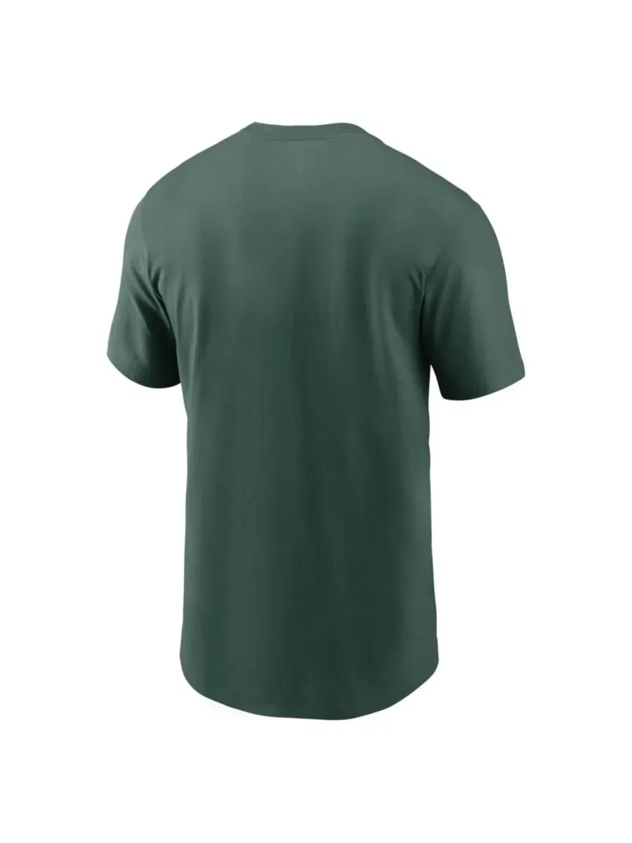 Футболка с длинным рукавом Sideline Dri-FIT Nike — изображение 3 из 3, зеленый