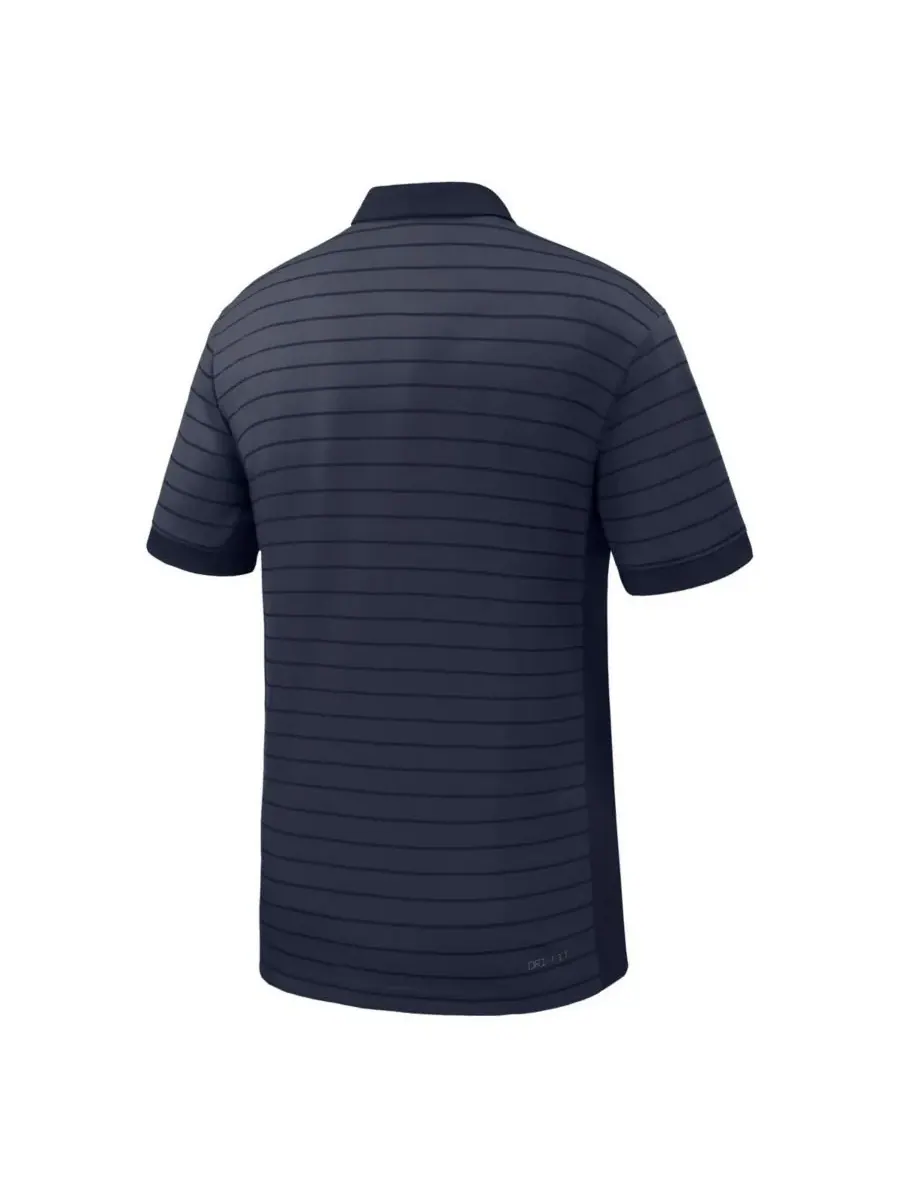 Nike Мужская темно-синяя футболка-поло Cal Bears 2025 Early Season Coaches Sideline Victory Stripe — изображение 3 из 3