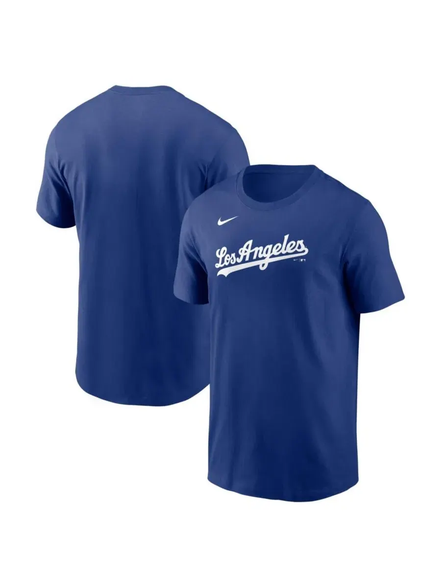 Футболка с коротким рукавом и принтом Nike Los Angeles Dodgers Alternate Wordmark