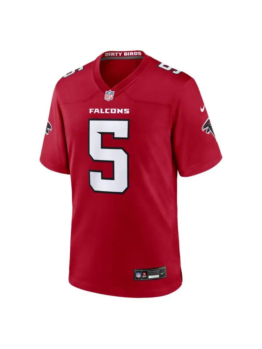 Игровая футболка Drake London Game Jersey Red Nike — изображение 3 из 5, красный
