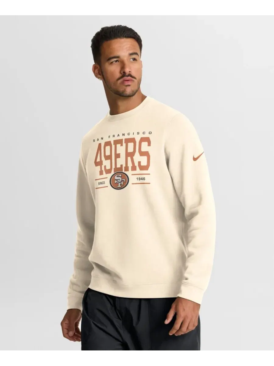 Свитшот с принтом Always Reppin' Club Nike — изображение 1 из 5, прозрачный