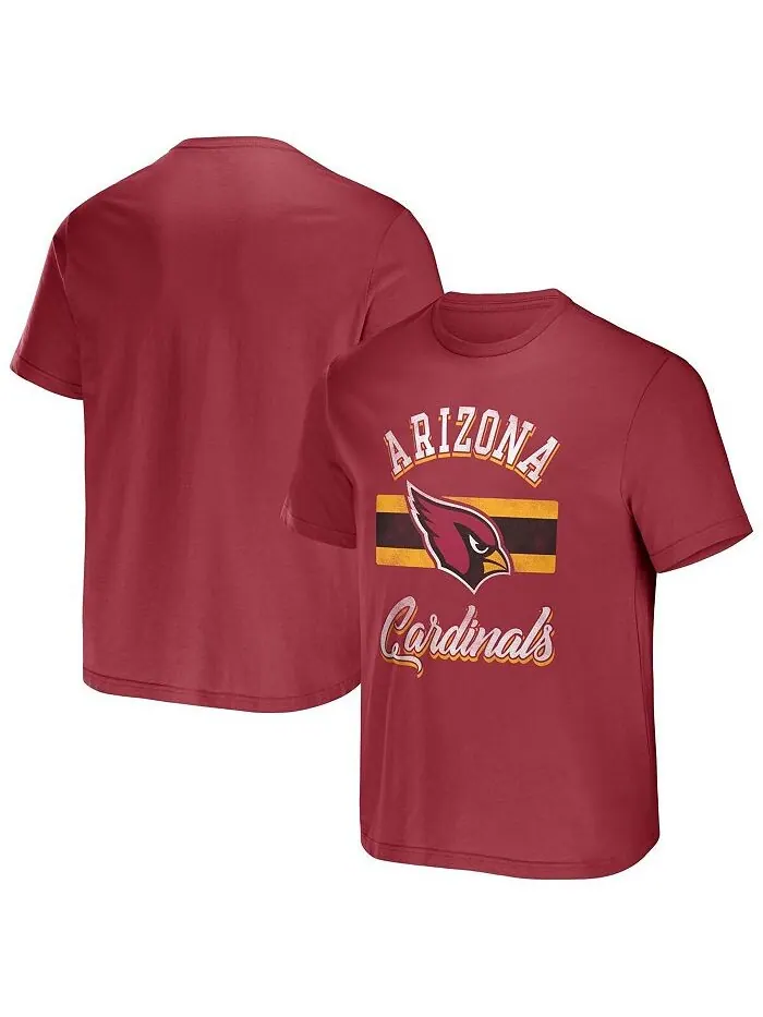 Мужская футболка в полоску Cardinal Arizona Cardinals NFL x Darius Rucker Collection Fanatics — изображение 1 из 3, красный