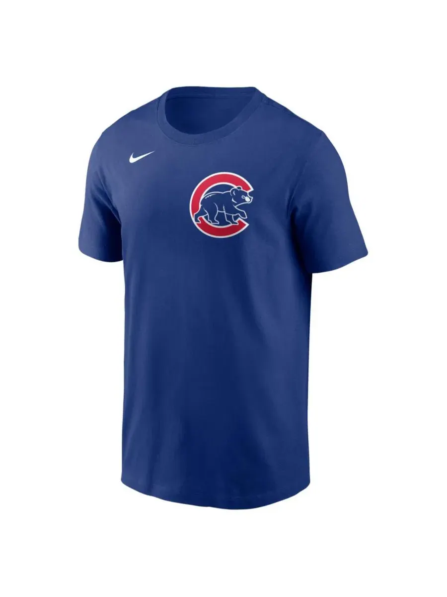 Футболка с именем и номером Seiya Suzuki Royal Chicago Cubs Home Nike — изображение 2 из 3, королевский