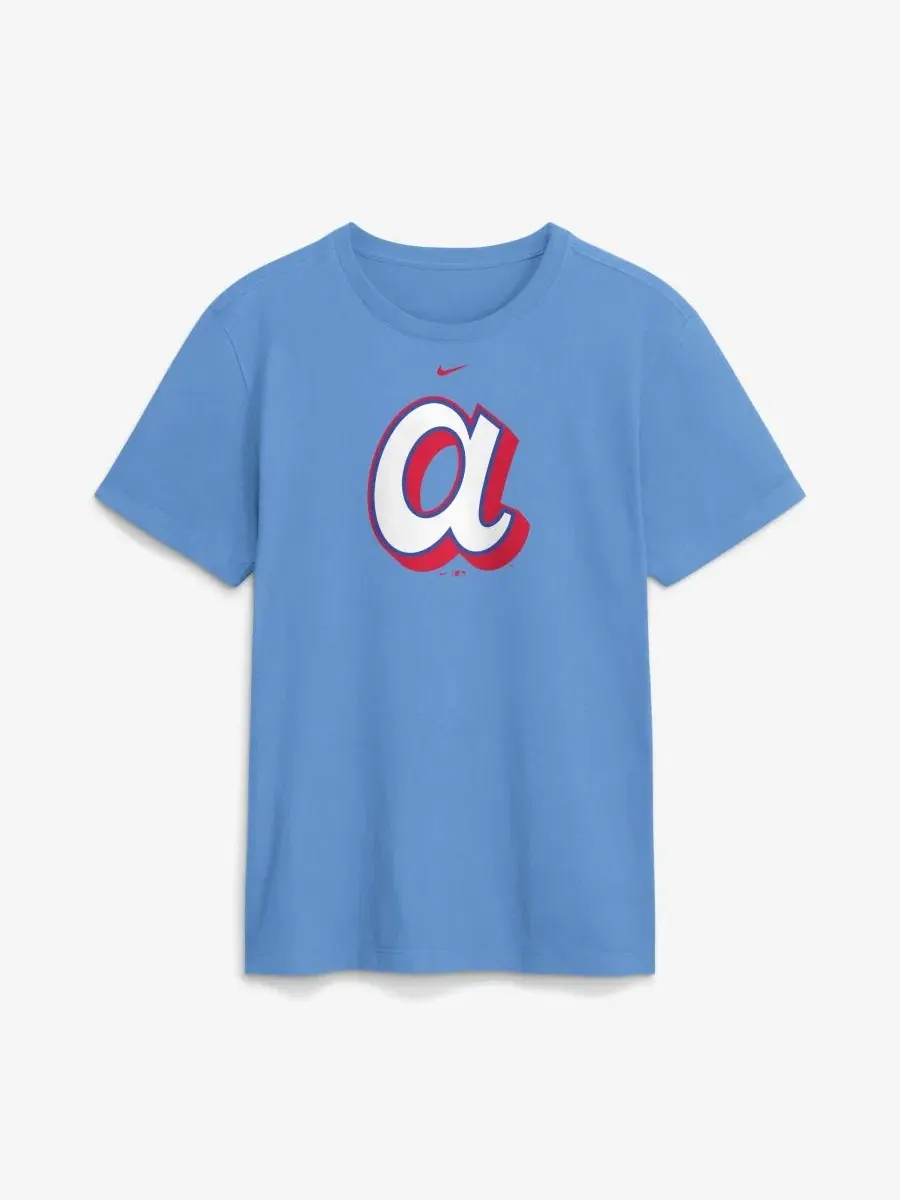 Футболка с коротким рукавом City Connect Club Nike — изображение 2 из 4, светлый синий