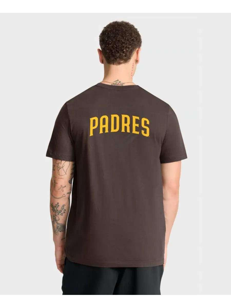 Футболка с принтом San Diego Padres Primetime Inning Nike — изображение 4 из 5, коричневый