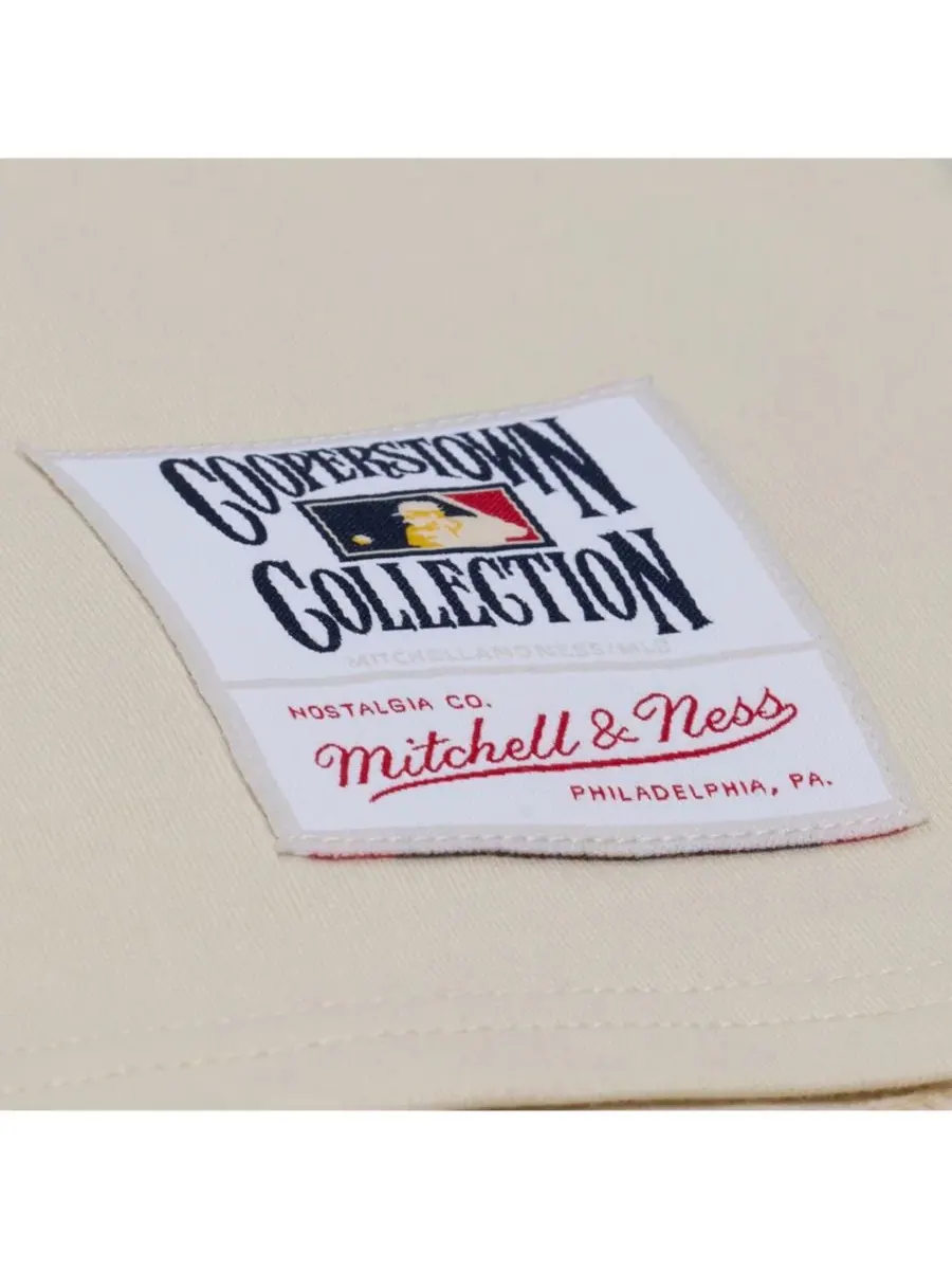 Футболка с укороченным кроем, с аппликацией, Cooperstown Yacht Rock Boxy Cropped Mitchell & Ness — изображение 4 из 5