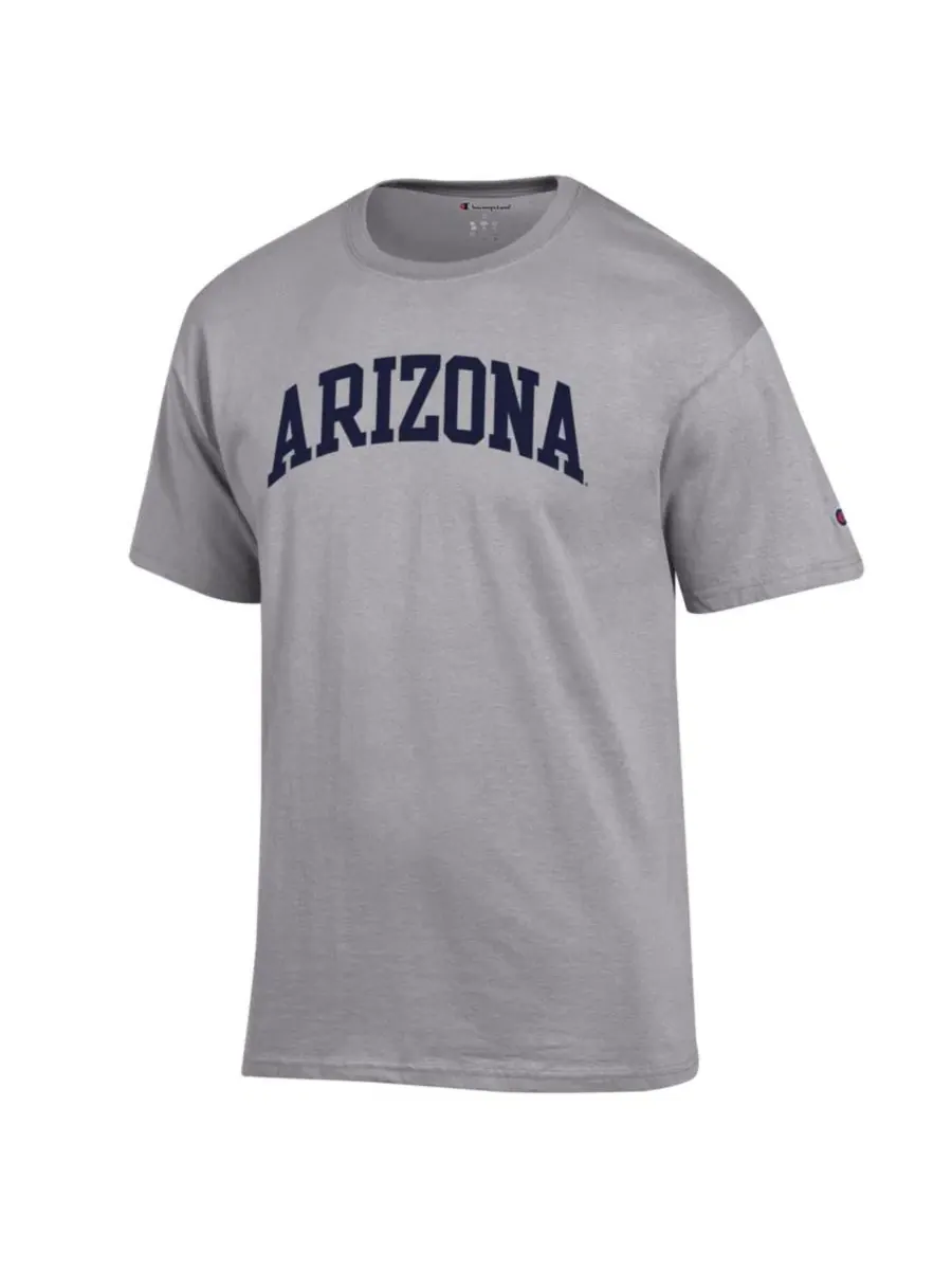 Футболка Champion Basic Arch Arizona Wildcats — изображение 2 из 3, серый