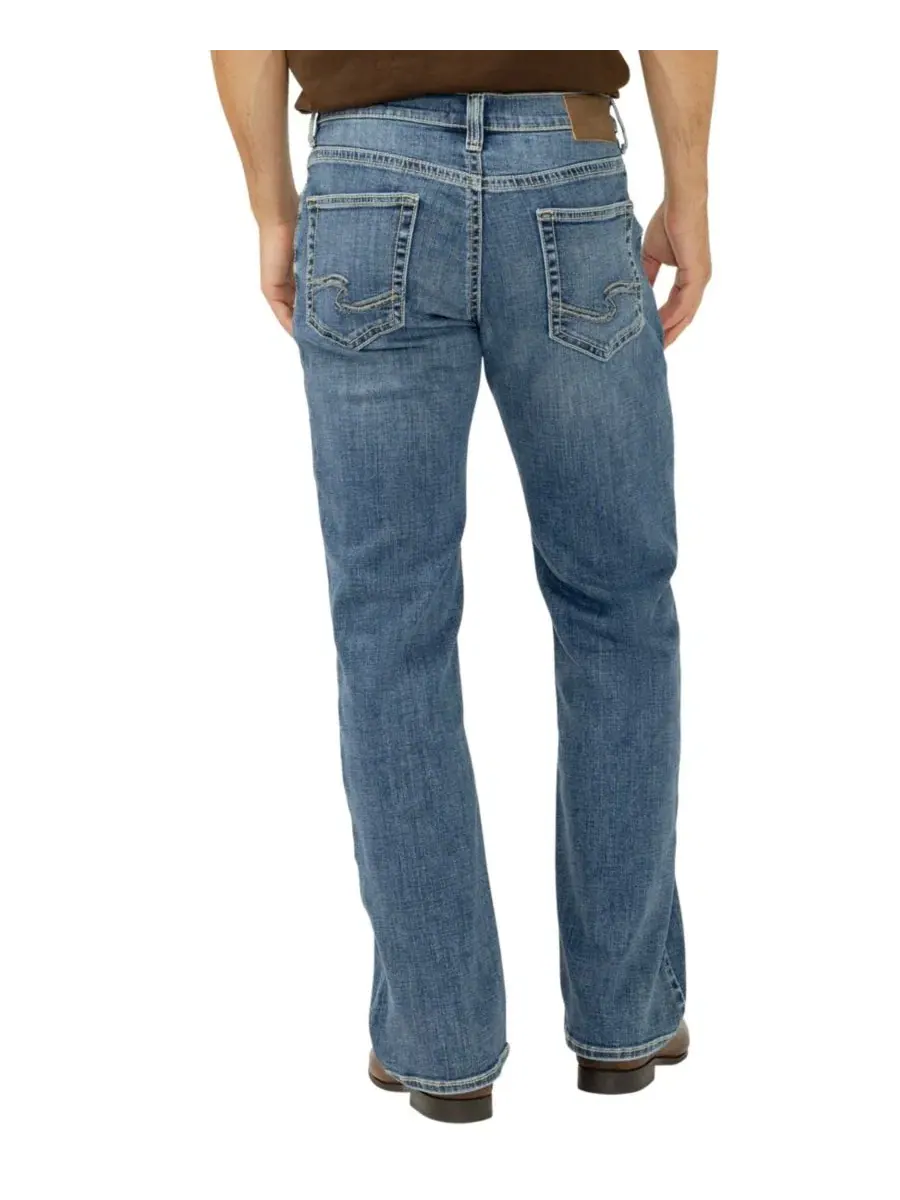 Джинсы прямого кроя Zac Relaxed Fit Straight-Leg Silver Jeans Co., Lisbon — изображение 4 из 4