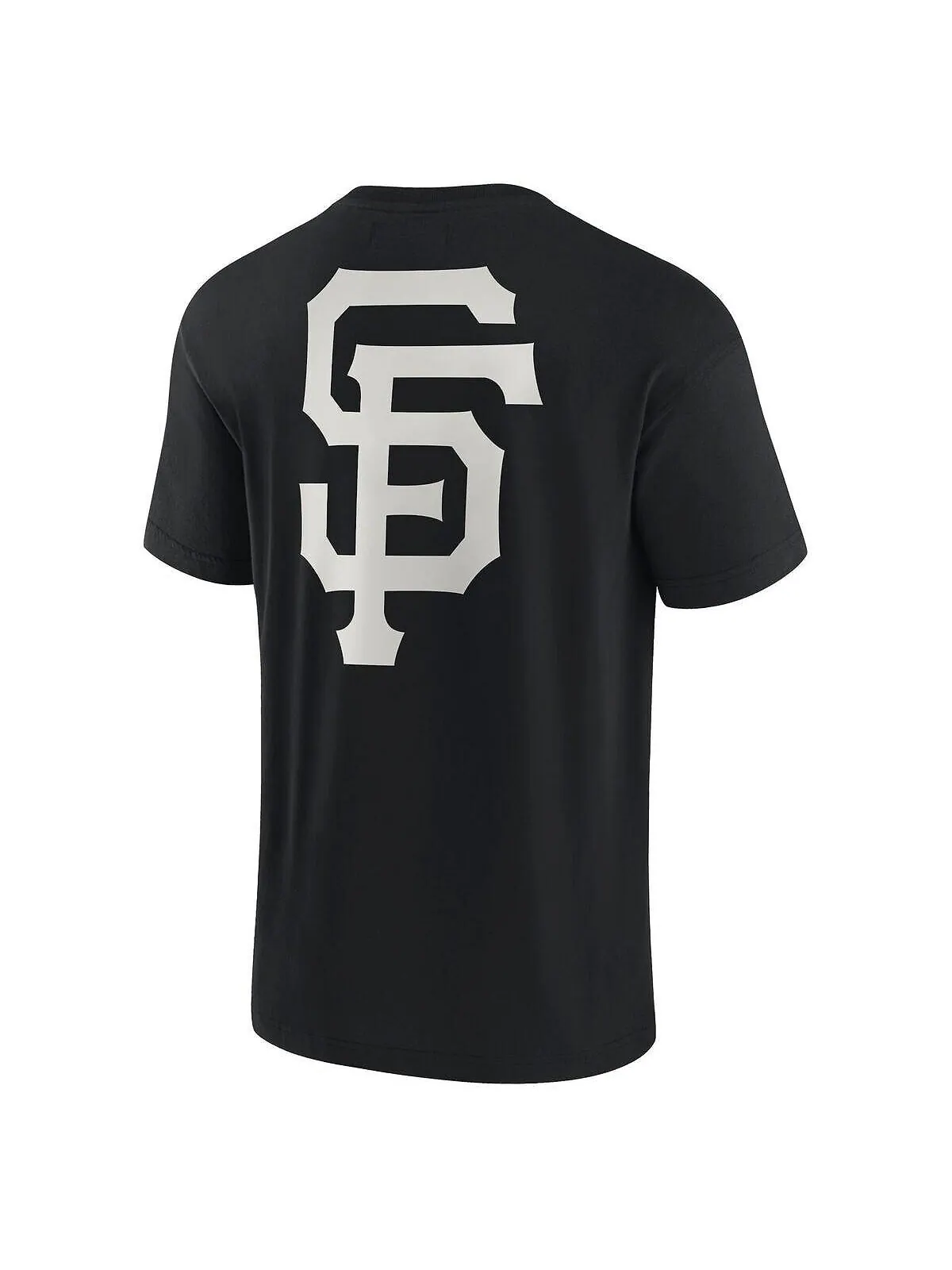 Черная мужская и женская супермягкая футболка San Francisco Giants с коротким рукавом Fanatics — изображение 2 из 3, черный
