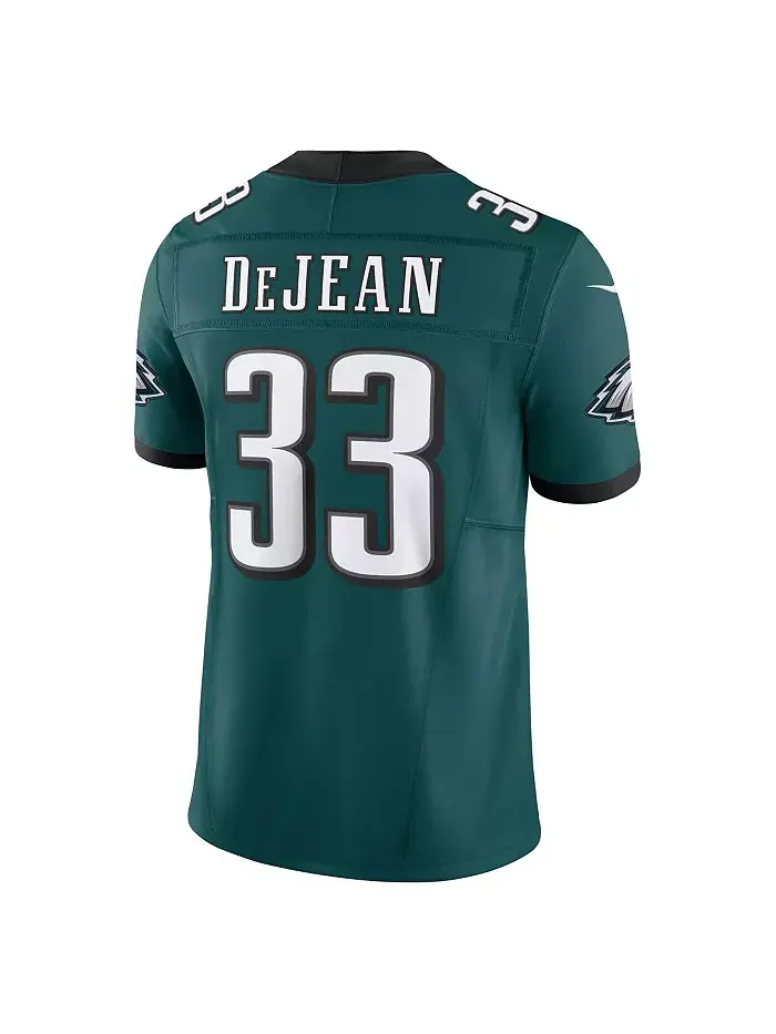 Мужская майка Cooper DeJean Midnight Green Philadelphia Eagles Team Vapor FUSE Limited Nike — изображение 3 из 3