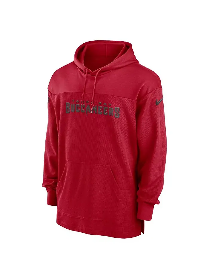 Мужская красная худи Tampa Bay Buccaneers 2023 Sideline Performance Nike — изображение 2 из 3