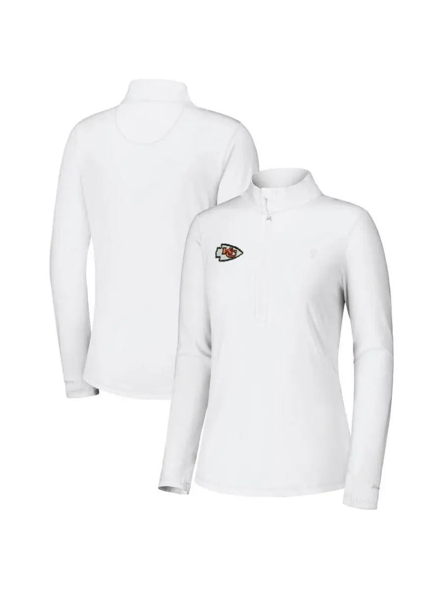 Tommy Bahama Женская белая спортивная куртка Kansas City Chiefs Sport Playa Vista IslandZone с — изображение 1 из 3, белый