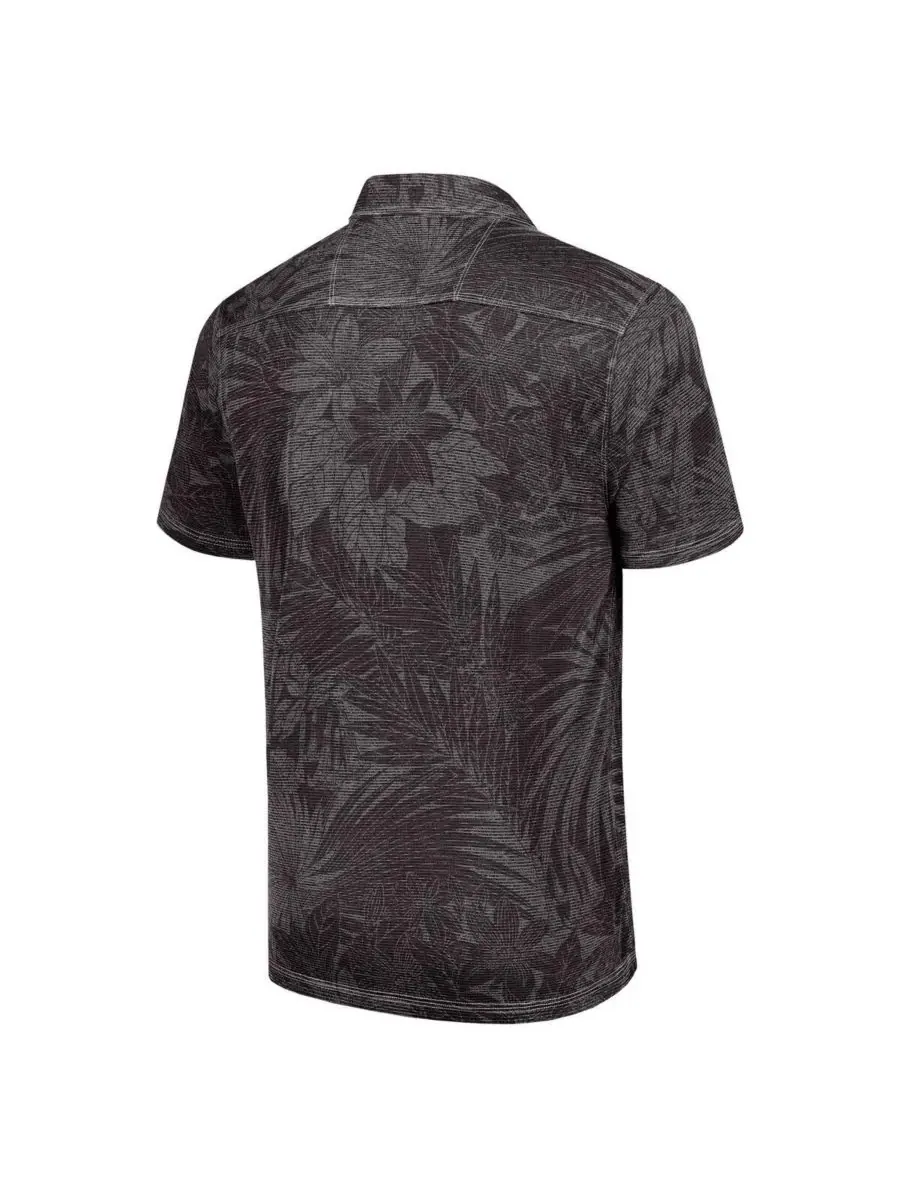 Tommy Bahama Мужская черная поло-рубашка Colorado Buffaloes Sport Santiago Paradise — изображение 3 из 3, черный