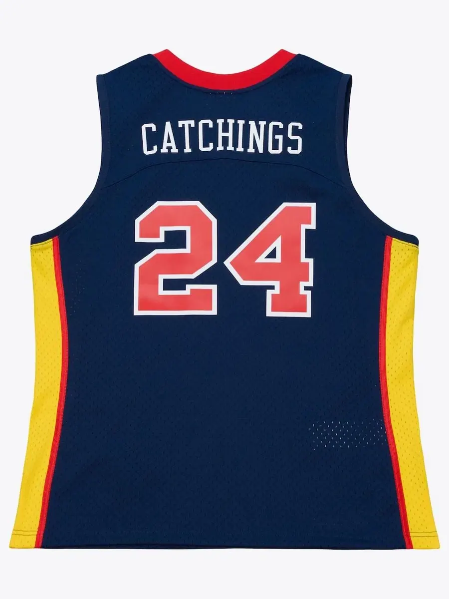 Баскетбольный джерси Mitchell & Ness Tamika Catchings Indiana Fever Court Origins — изображение 5 из 5, темно-синий