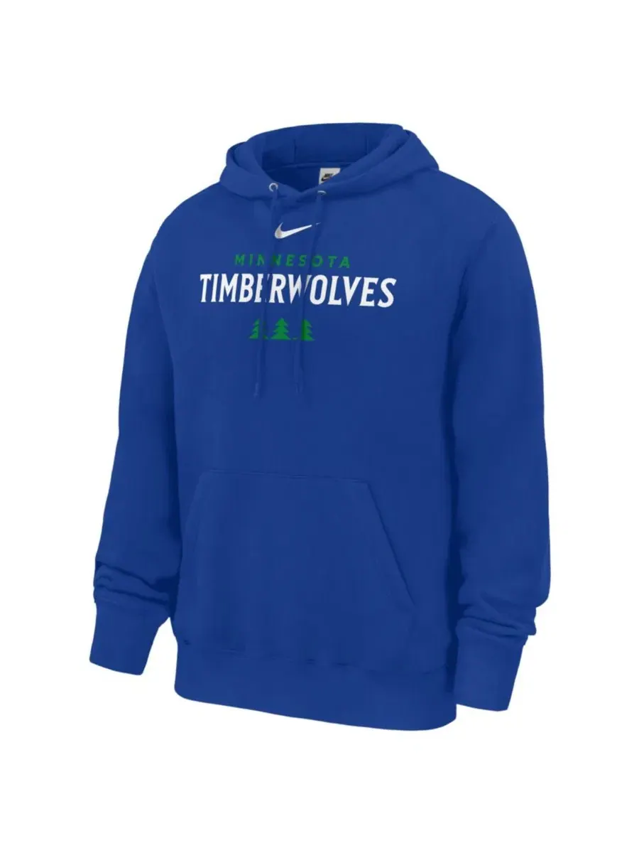 Худи с флисом Club Fleece Minnesota Timberwolves Nike