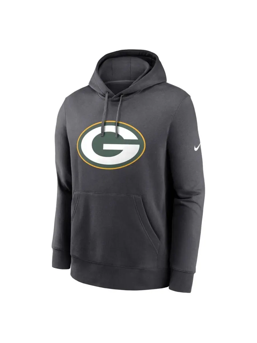 Худи Nike Club Logo Pullover — изображение 3 из 3, серый