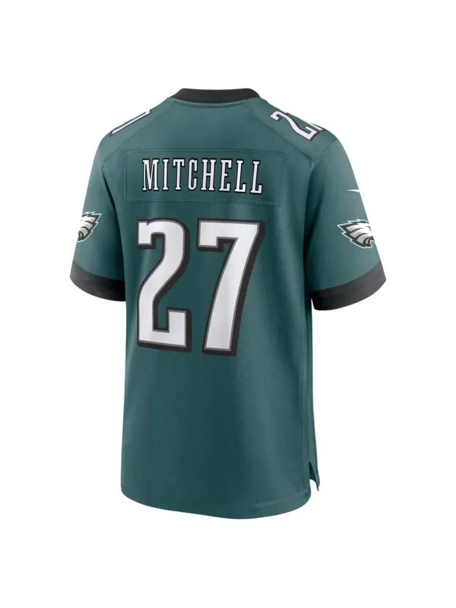 Футболка Nike Quinyon Mitchell Philadelphia Eagles Team Game — изображение 3 из 3, зеленый