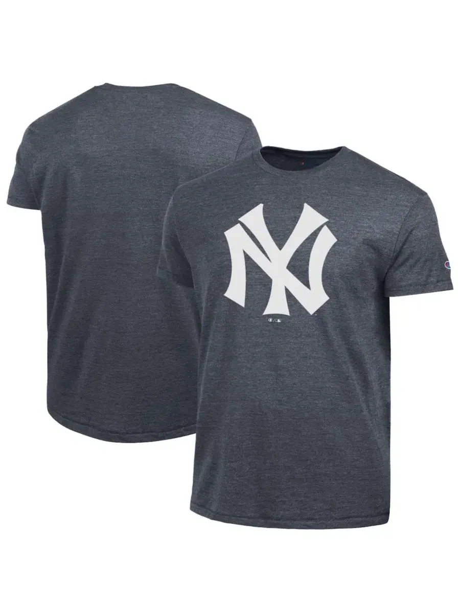 Футболка с коротким рукавом Cooperstown Logo Tri-Blend Champion — изображение 1 из 3, темно-синий