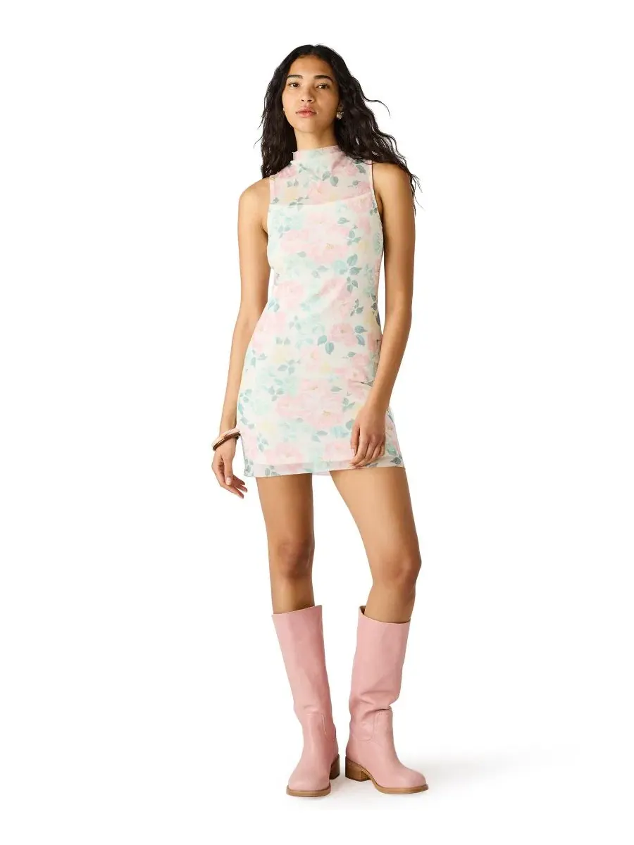 Мини-платье Sidra с принтом Steve Madden, Georgia Bloom Floral — изображение 2 из 6